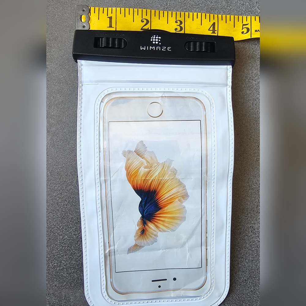 Wimaze Waterproof Phone Case Pouch | Fits Up to 6.7” | Beach, Swim, Kayak, Trave